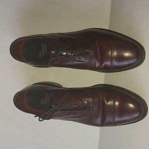 Allen Edmonds,  park avenue shoes, red brown,  very good used condition,  11 b .